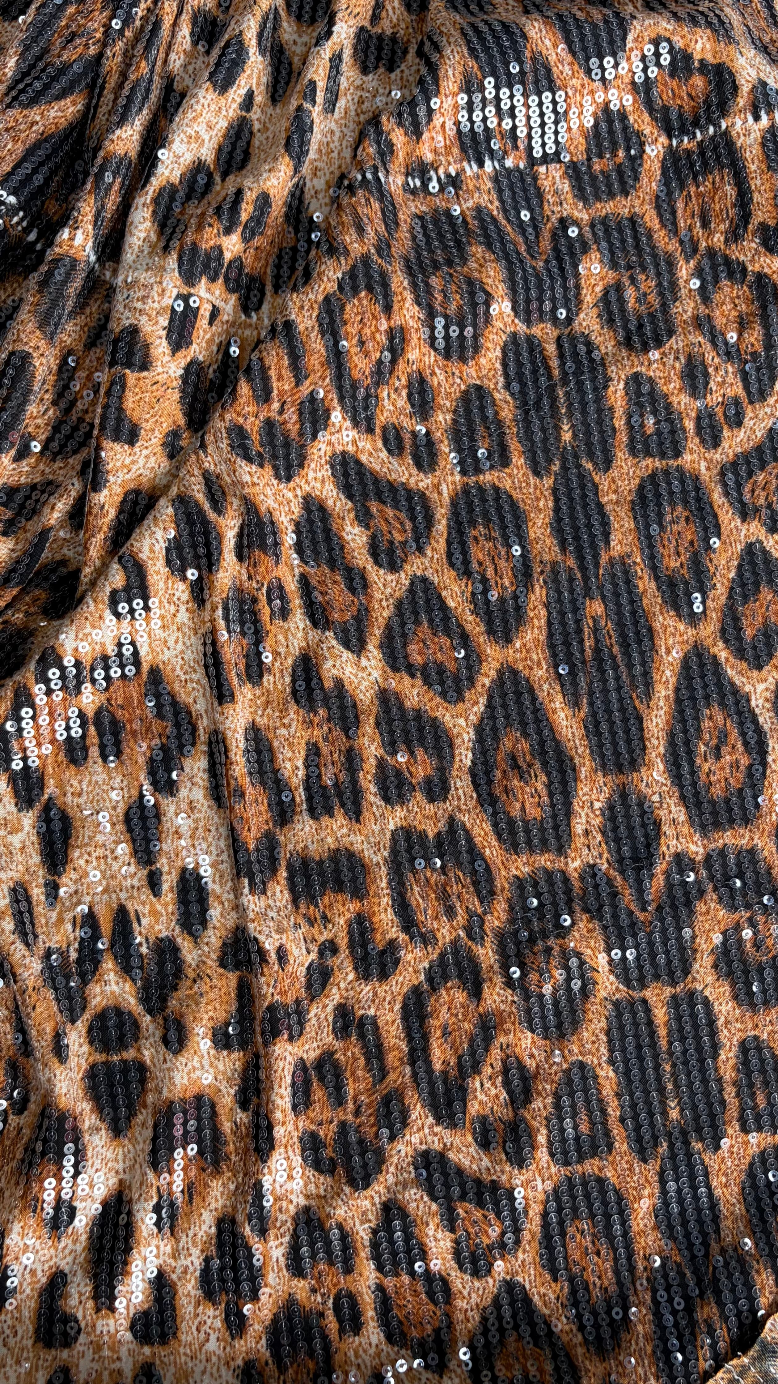 Animal Sequins Lycra